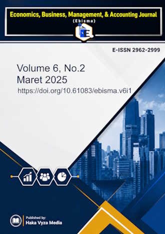 					View Vol. 6 No. 1 (2026): Economics, Business, Management, & Accounting Journal (Ebisma)
				
